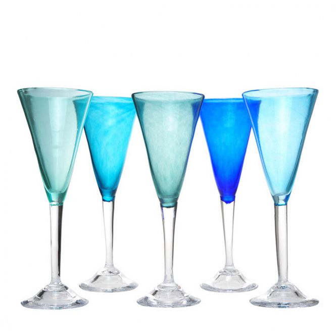 Hovedbilde Kunstglass - Enkel - hav, ...