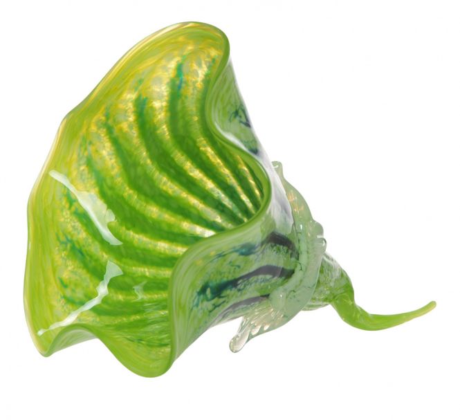 Hovedbilde Glass skulptur - Dekor blomst ...