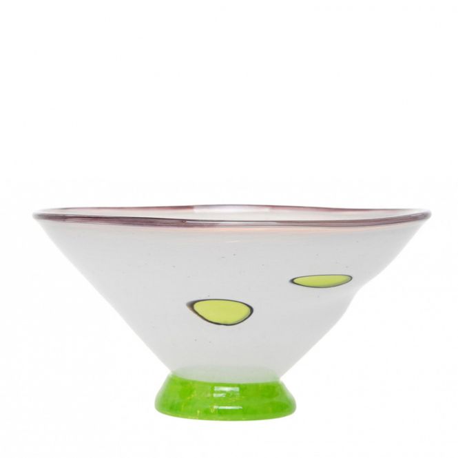 Hovedbillede Kunstglass - cirkus - skål - ...