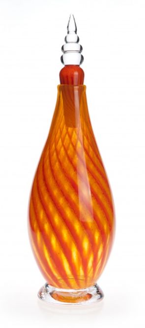 Hovedbilde Kunstglass - karaffel orange
