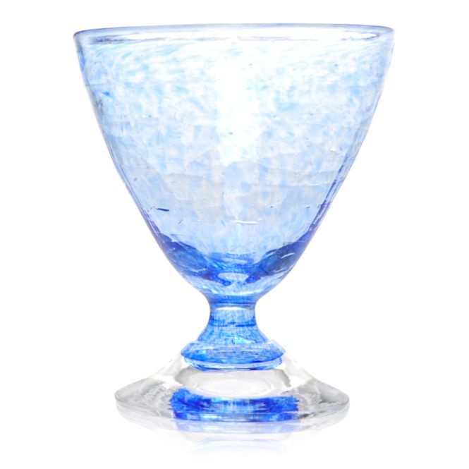 Hovedbilde Rustikk småglass, lys blå