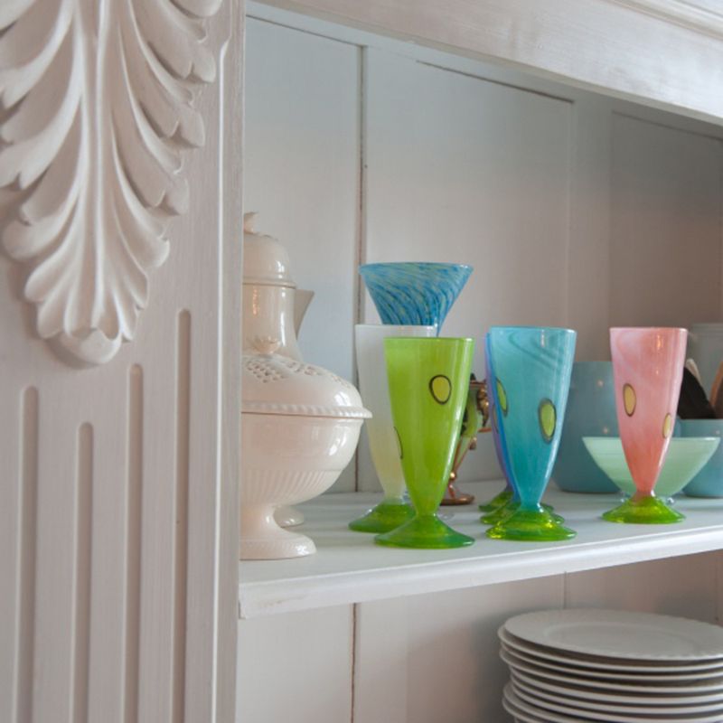 Kunstglass - Cirkus liten 8 stk