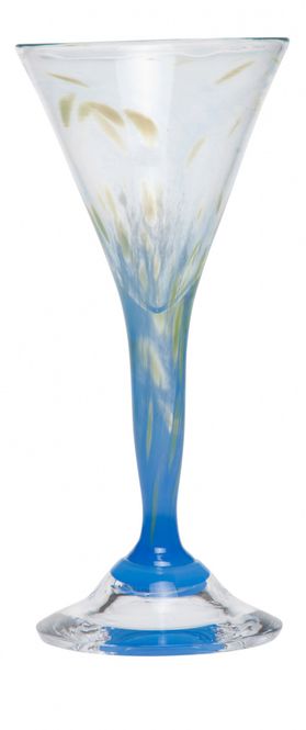 Hovedbilde Kunstglass - Dram blå