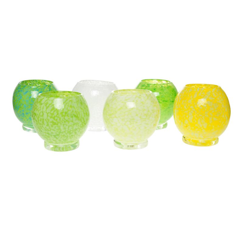 Årstid bordlykt, Hvit og lysegrønn