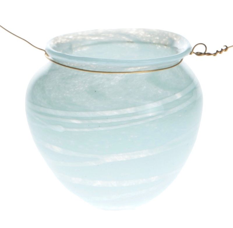 Sand lykt seladongrønn